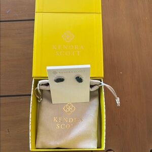 Kendra Scott Blue Stone Stud Earrings